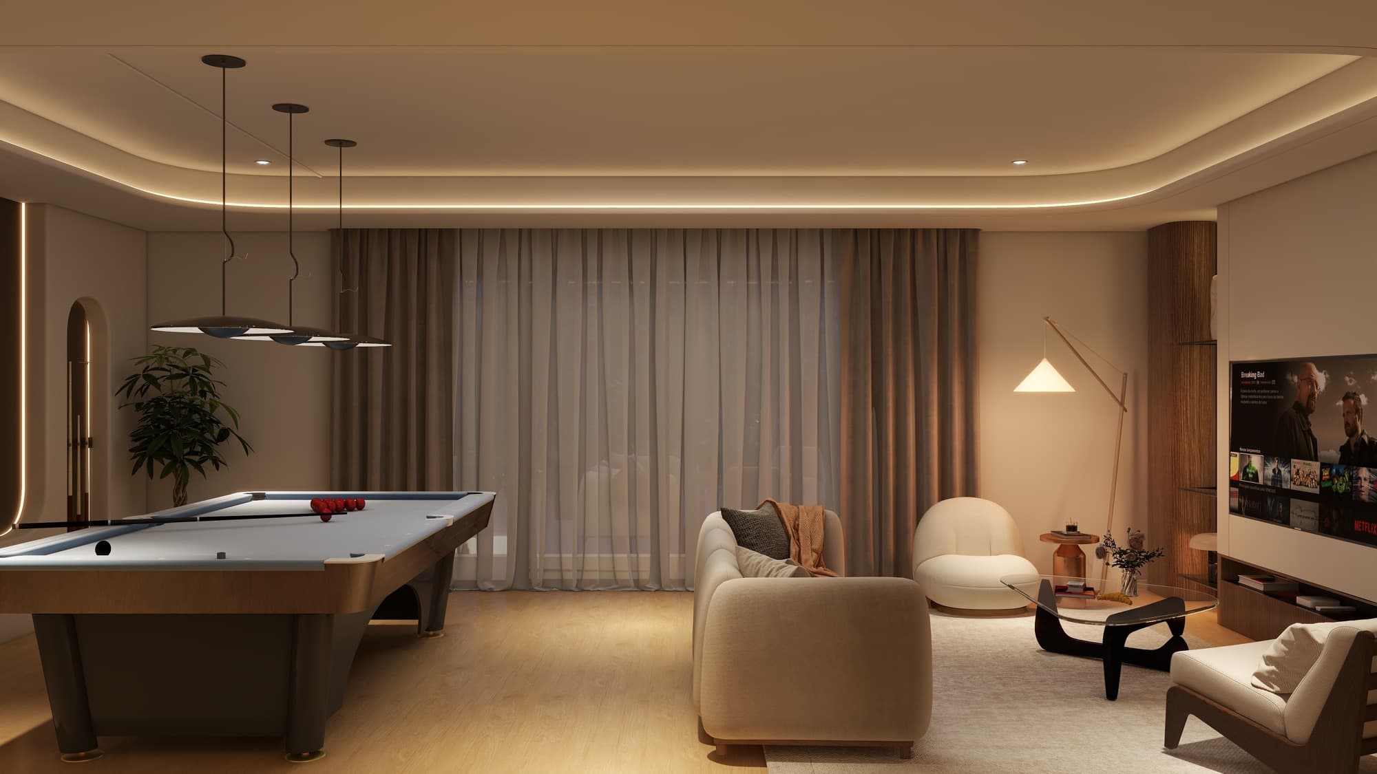 Home Billiards Room — gallery image 4