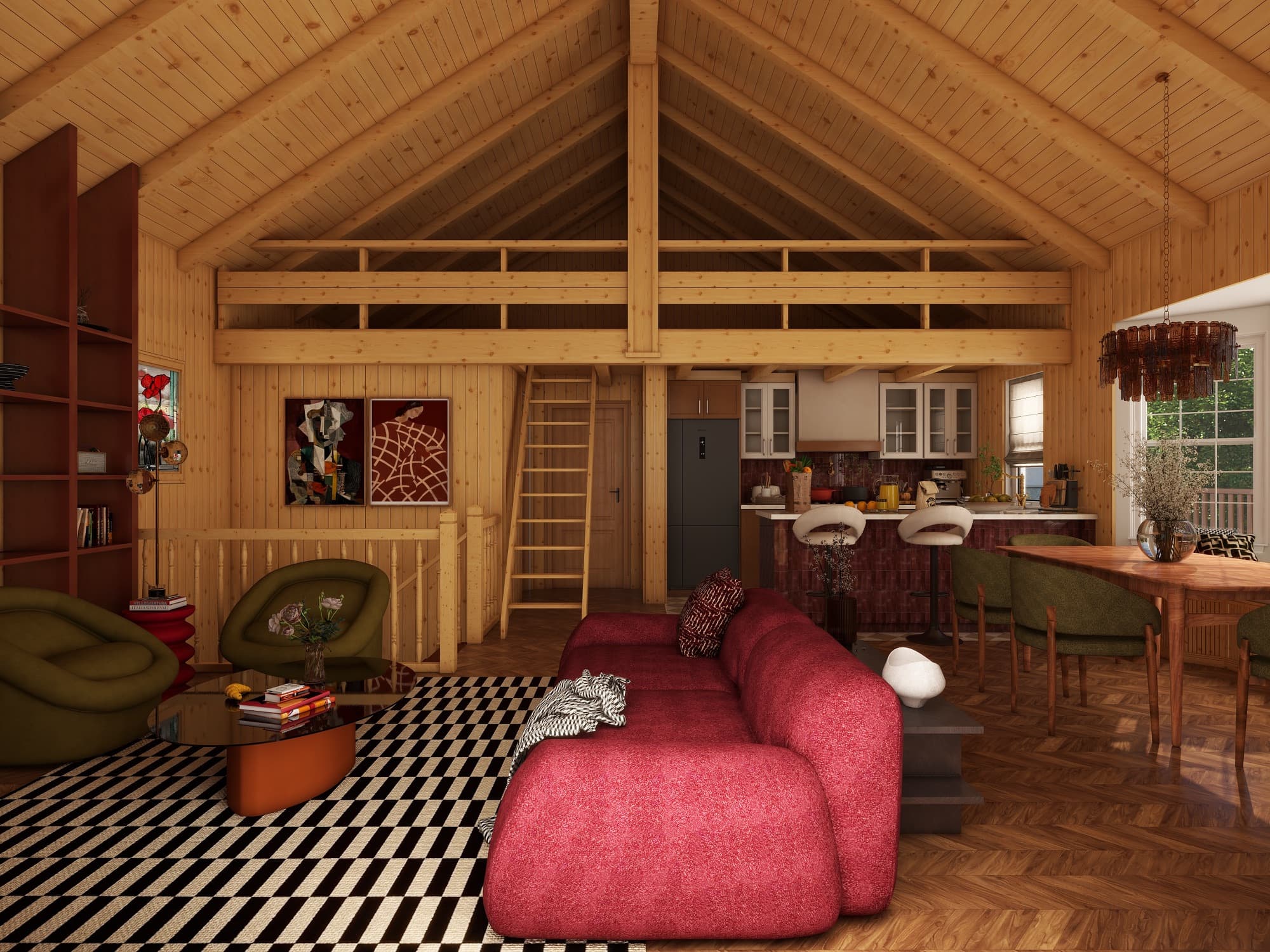 Wood Cabin Retreat — gallery image 2