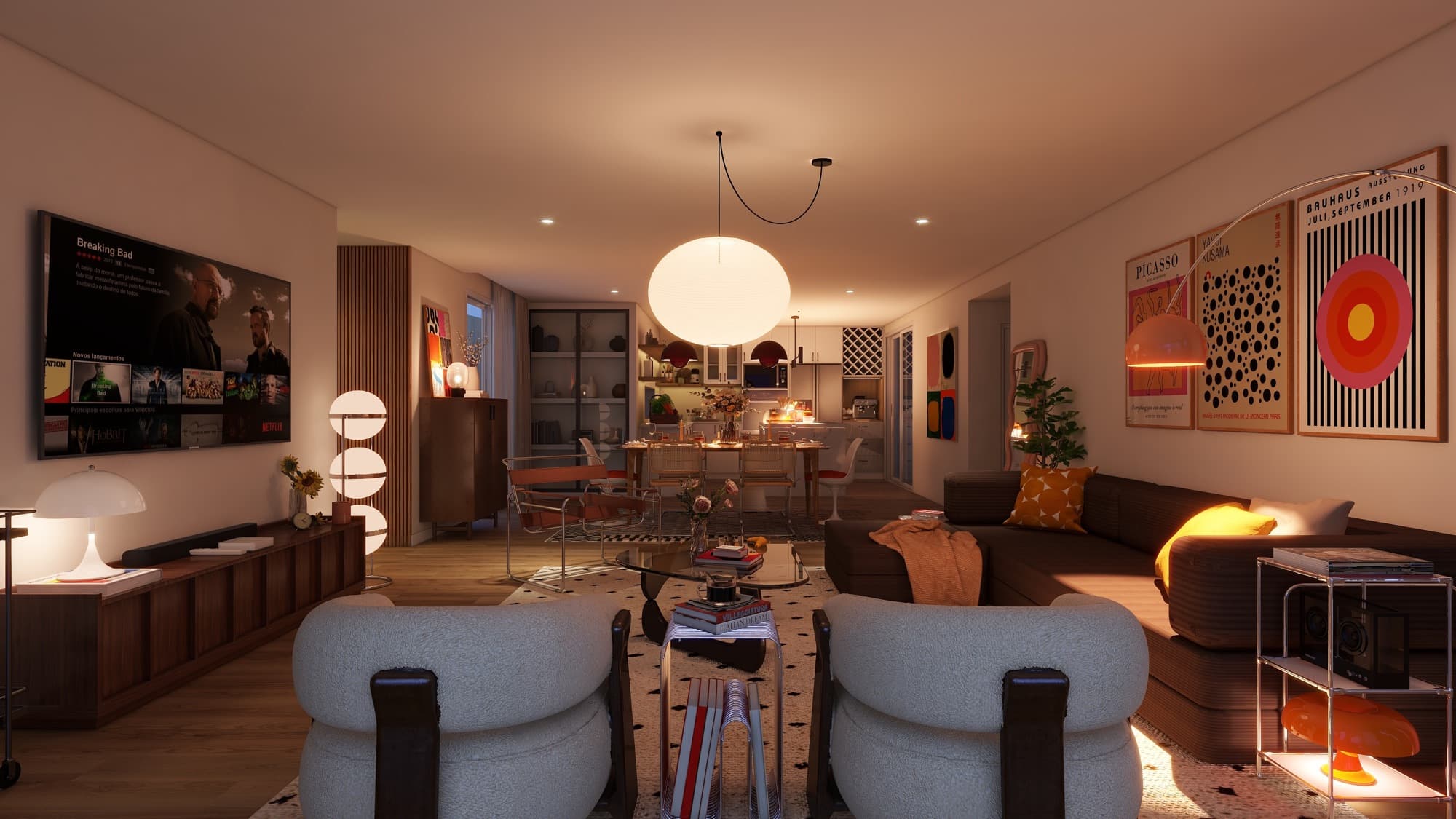 Pop Art Living, Dining & Kitchen