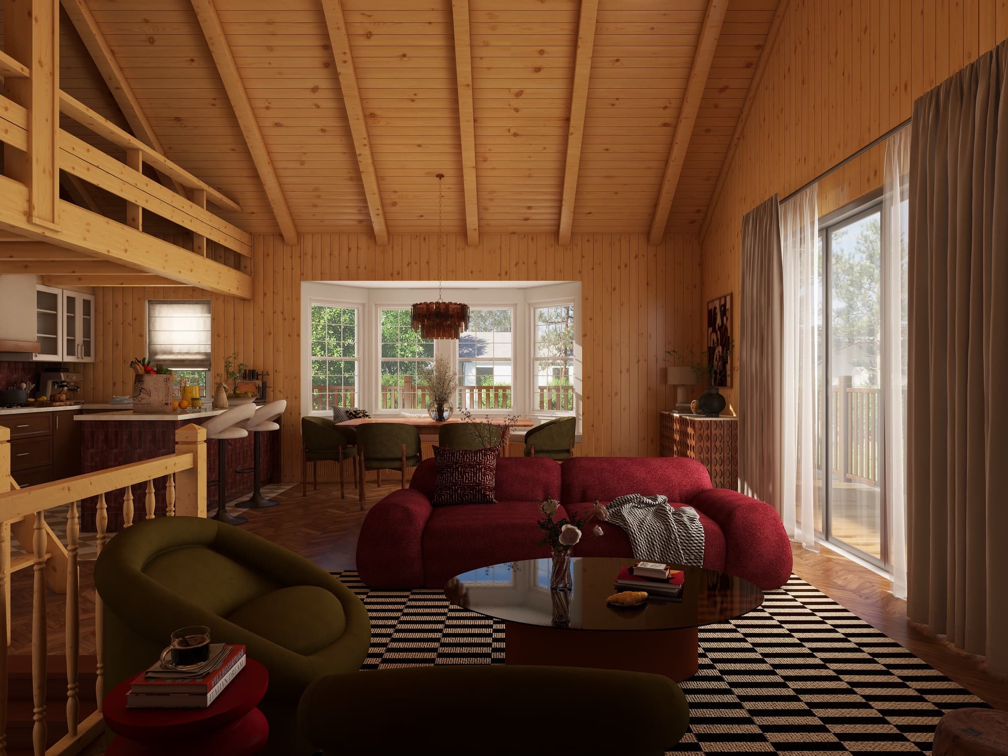 Wood Cabin Retreat — hero image